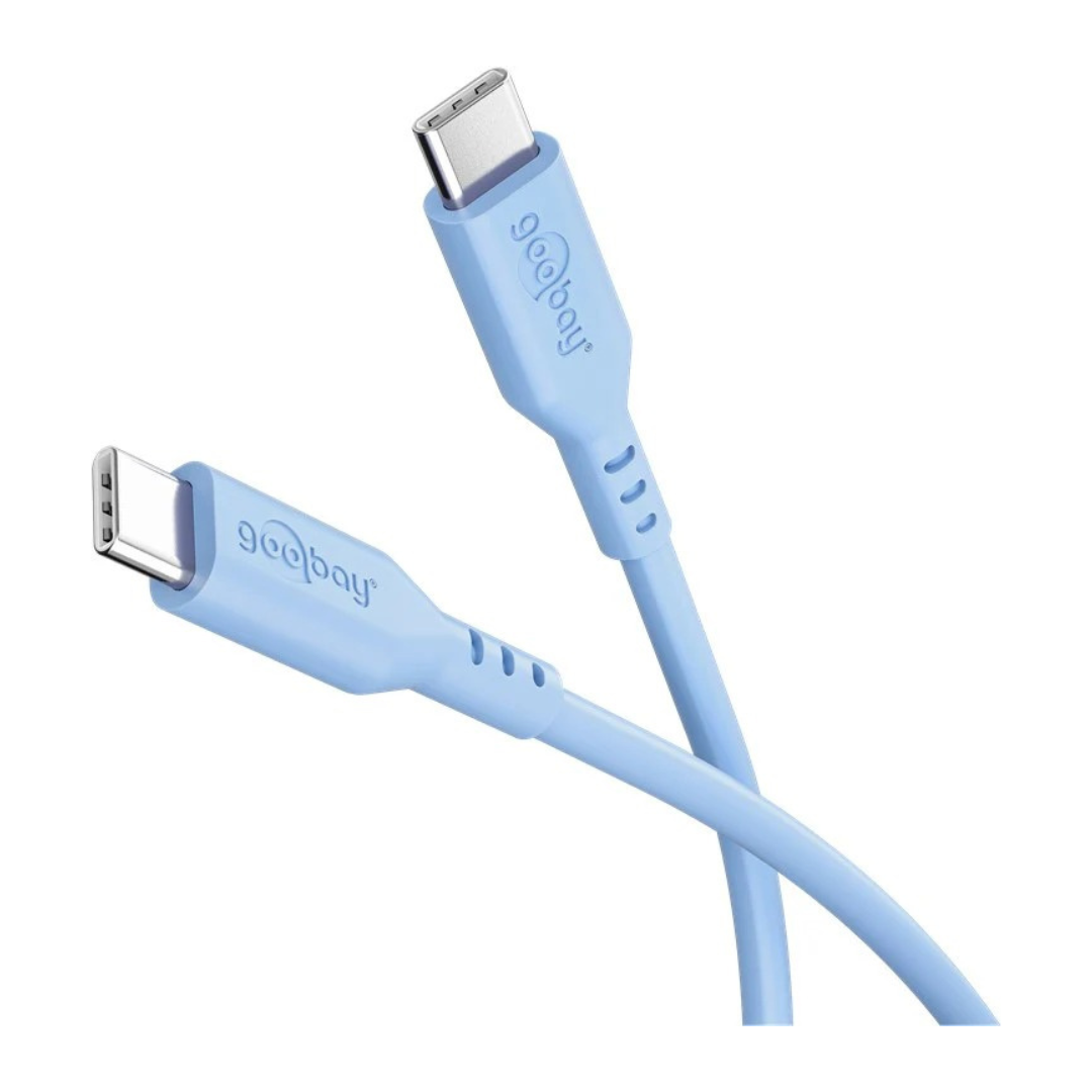 Cabo de silicone USB-C 2.0 de 1,5 m