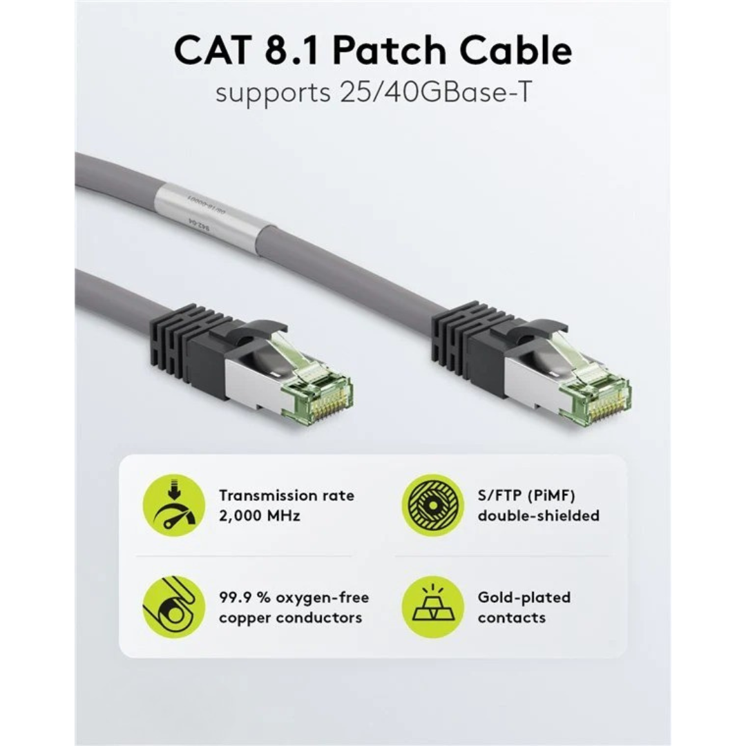 Cable de Red CAT 8.1 S/ftp (Pimf) Lszh