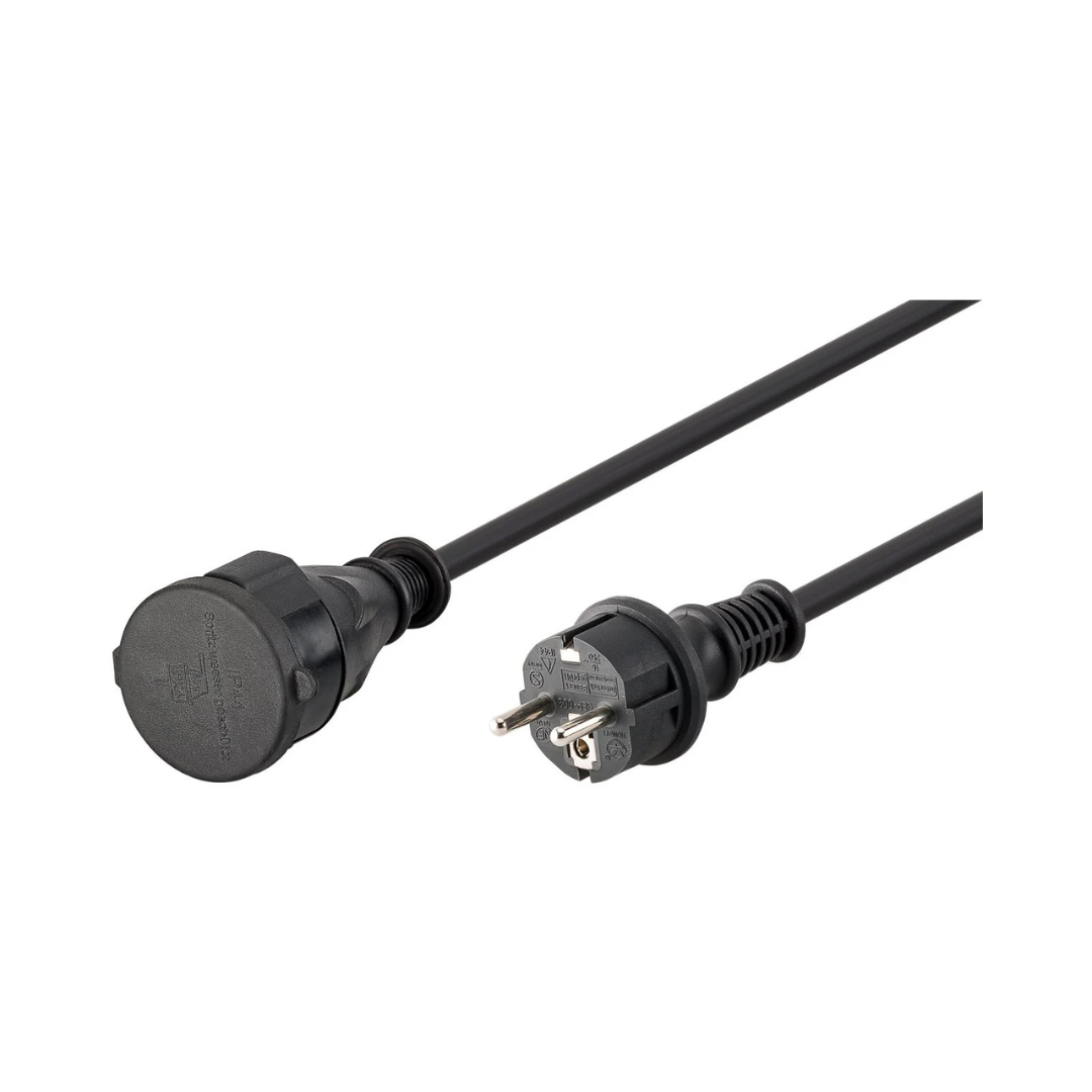 Cable red Electrica Exterior, 25 m, negro, (3*1.5 mm²)