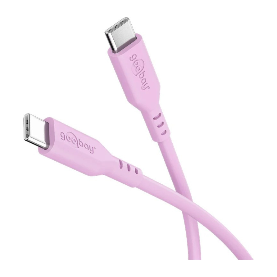 Cabo de silicone USB-C 2.0 de 1,5 m