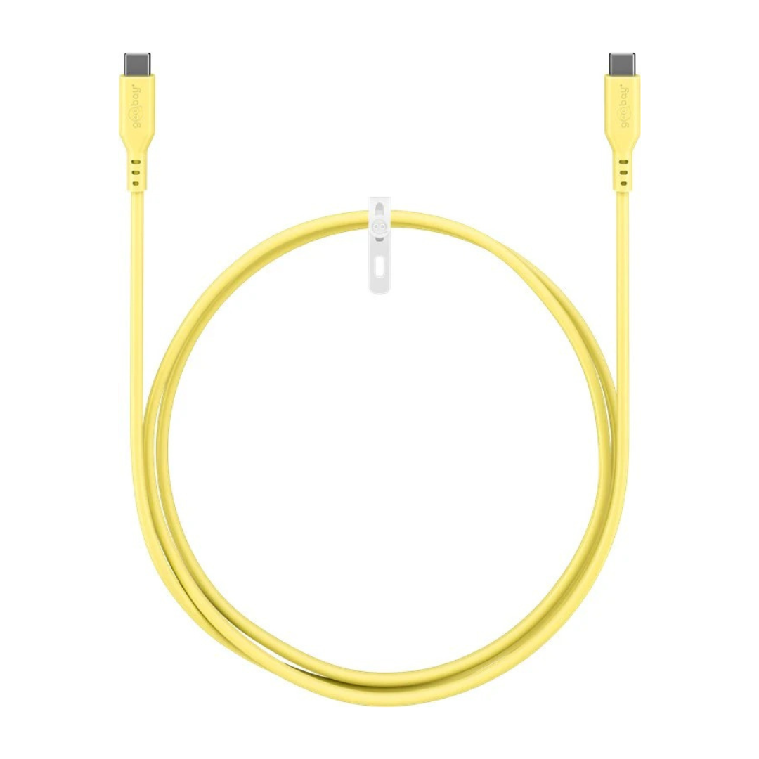 Cabo de silicone USB-C 2.0 de 1,5 m