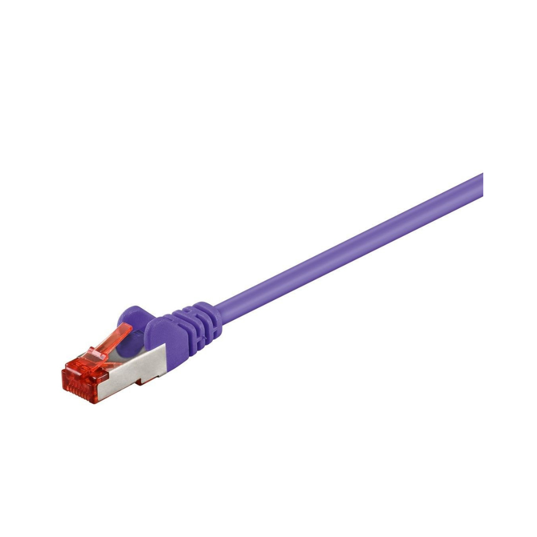 Violet FTP Cat6 Ethernet Cable 2.00m. Cables