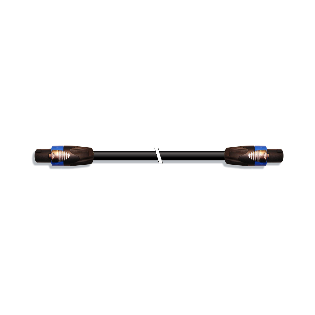 Cable Speakon de Cuatro Conexiones 4 X 2.5mm OFC, Cobre Libre Oxigeno 5 m