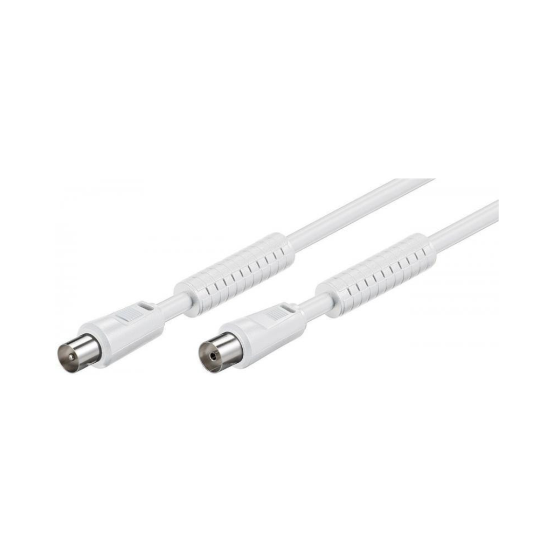 100Hz Antenna Cable with Ferrite White