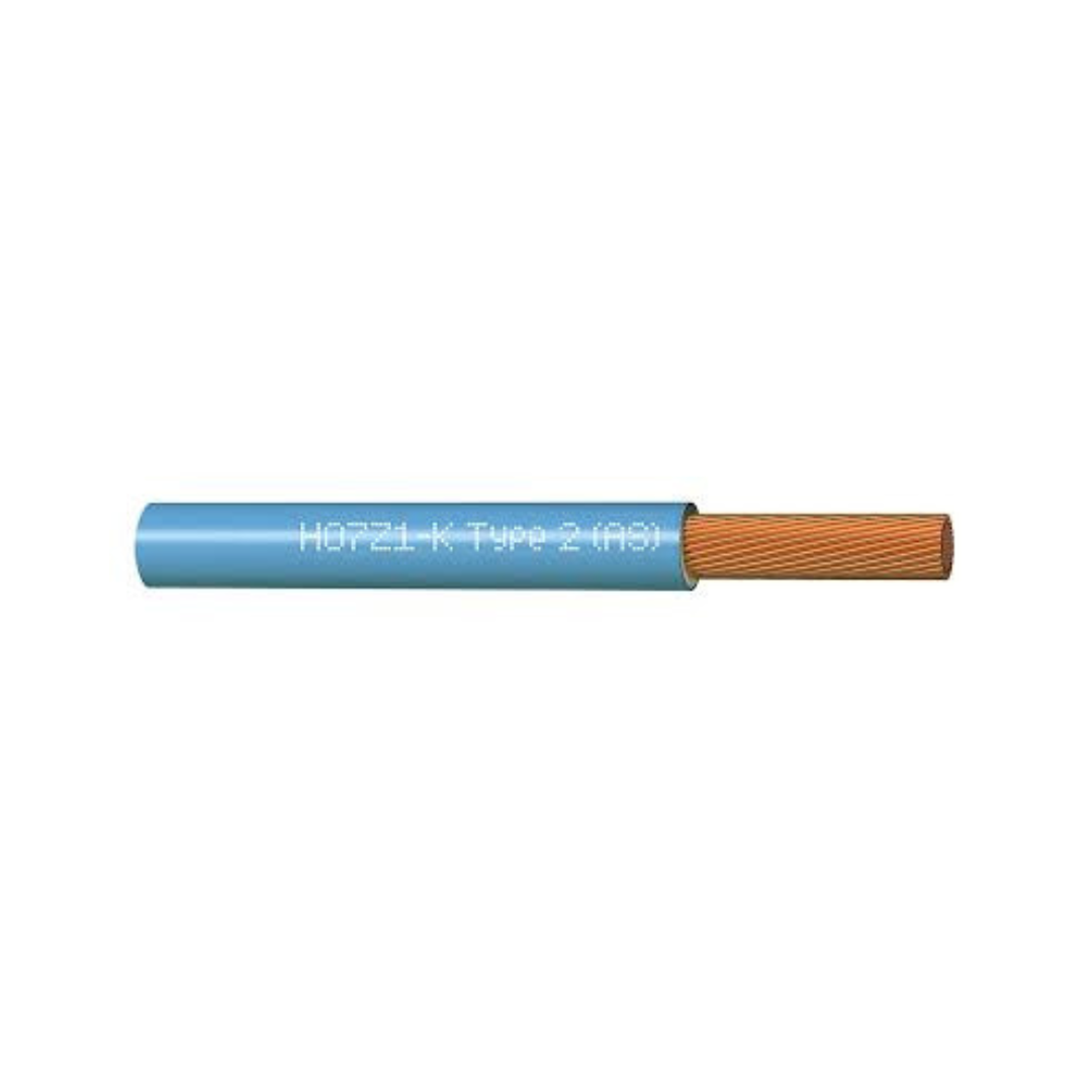 Cable H07z-k Type 2 (AS) 1,5 CPR Azul