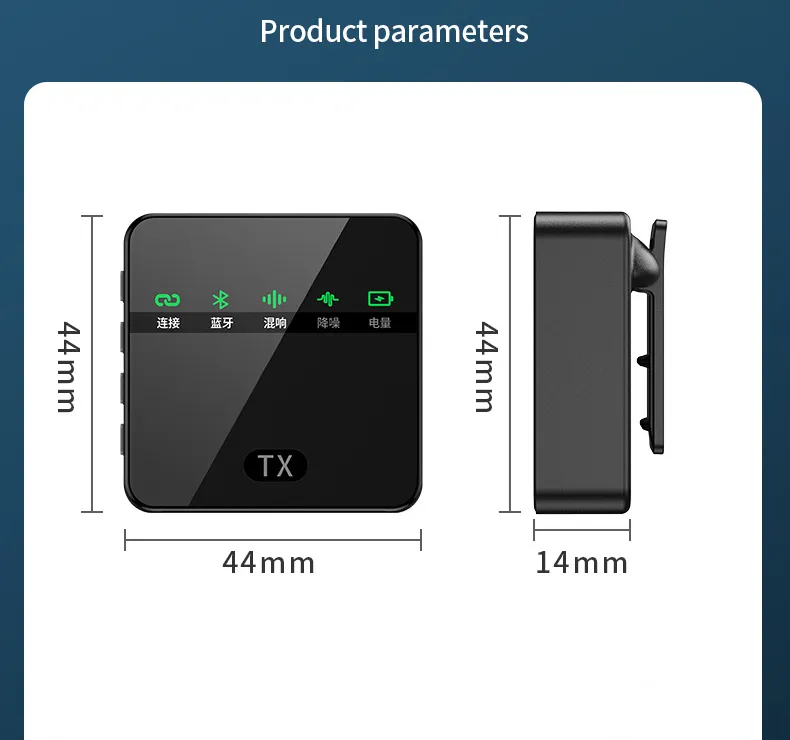 MICROFONO WIRELESS / INALÁMBRICO  TIPO C