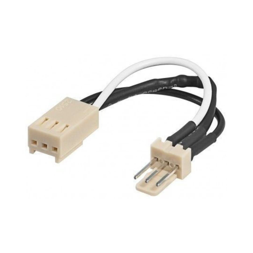 Cabo de alimentação para ventoinha de PC, 3 pinos, 0,08 m