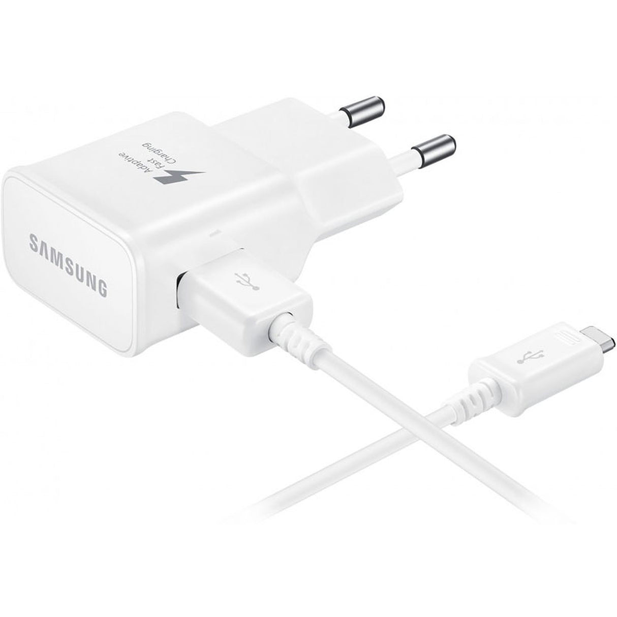 Samsung Mains Charger + USB-C Cable White Color