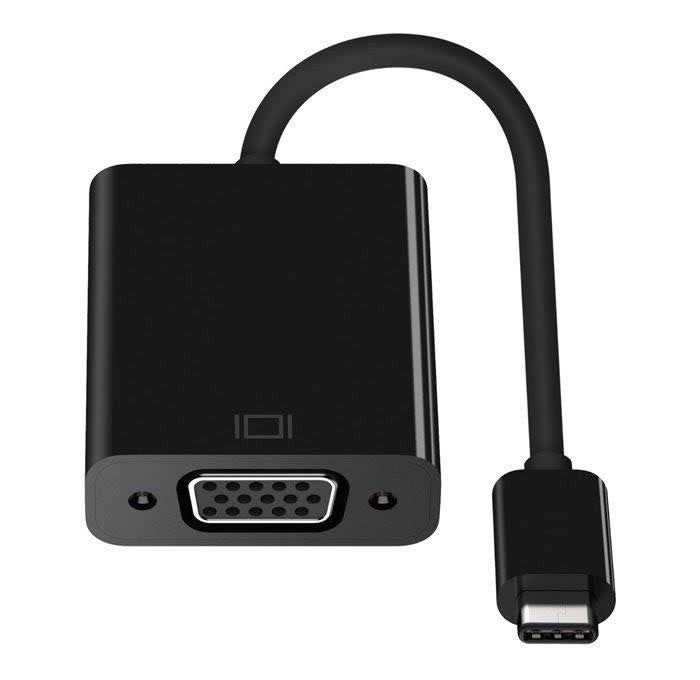 USB 3.1 (Type C) to VGA adapter, Black