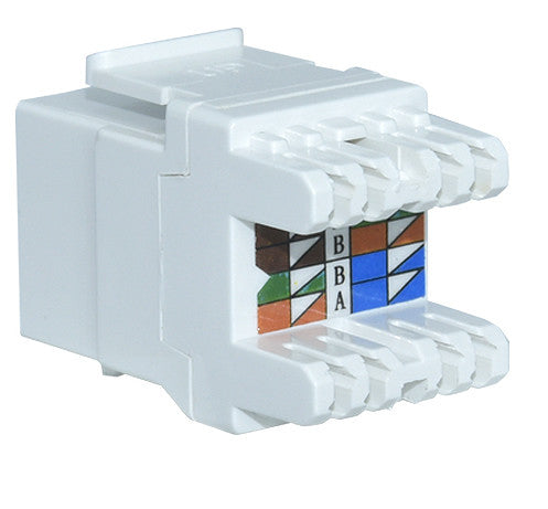 Conector fêmea Cat6 UTP RJ45 Keystone