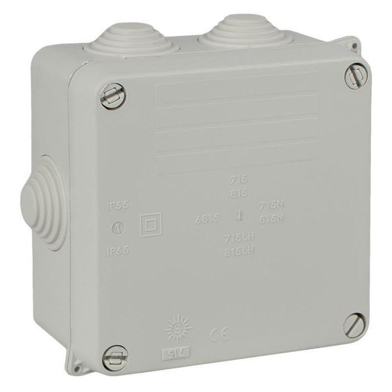 Caja Estanca 100x100x55mm 7 Conos