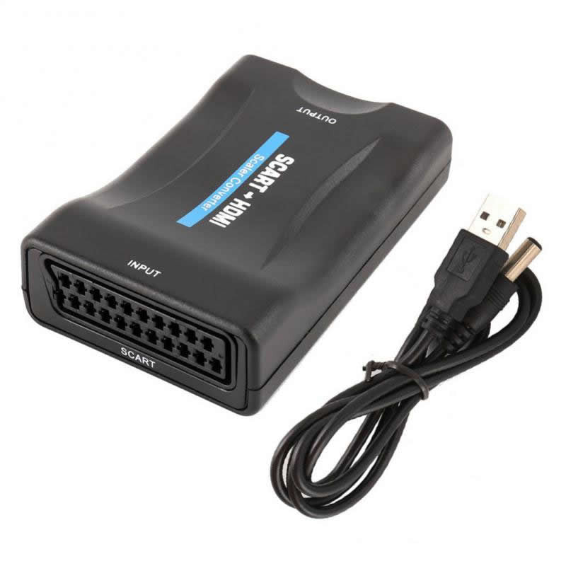 Conversores de sinal de vídeo Scart para HDMI