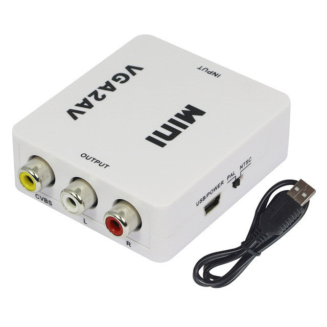 Vga to Rca Converter Adapter