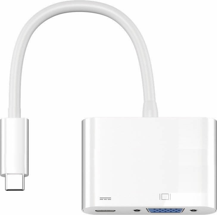 Adaptador USB 3.1 (Tipo C) para VGA com carregamento