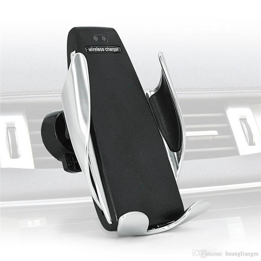 Suporte veicular para telemóvel com carregamento sem fios