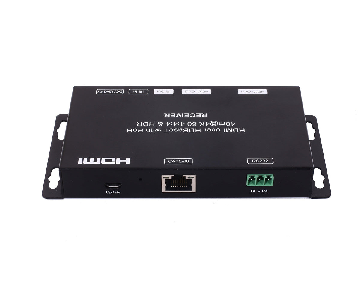 Spliter Extender Kit 1x2 100m, Hdcp2.2, POC Support, Ethernet, Rs232