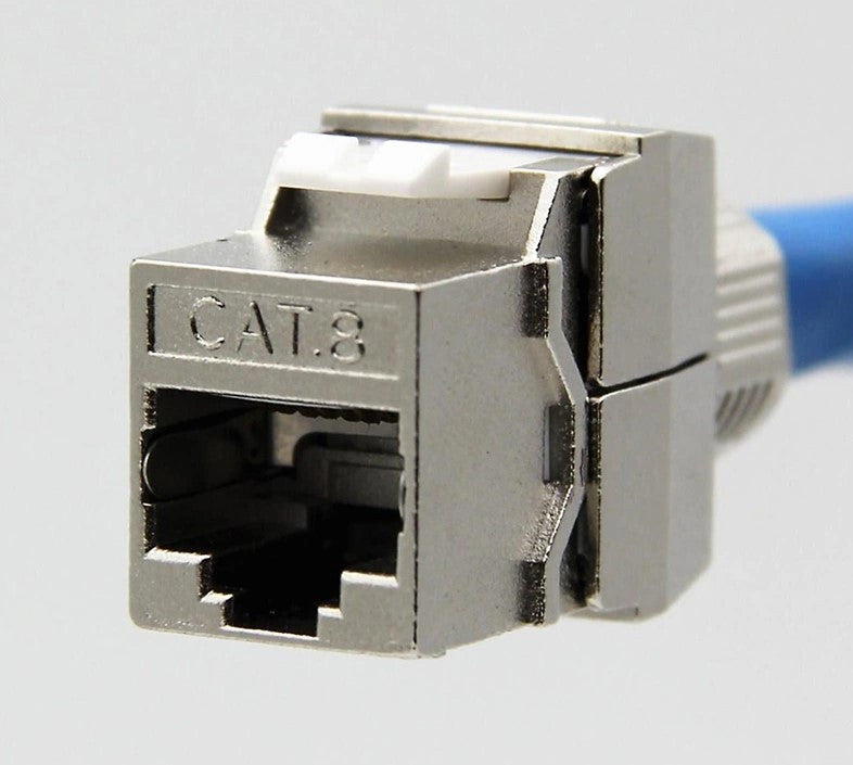 Conector Keystone Cat8 Fêmea RJ45 TB110