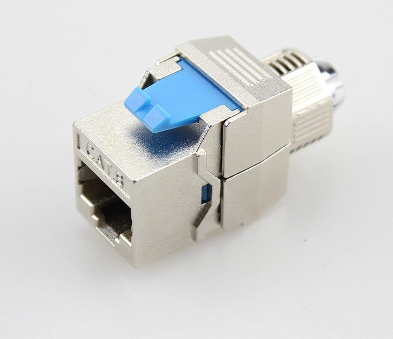 Conector Keystone Cat8 Fêmea RJ45 TB110