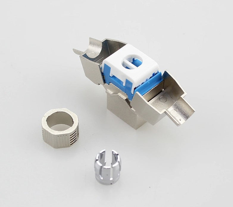 Conector Keystone Cat8 Fêmea RJ45 TB110