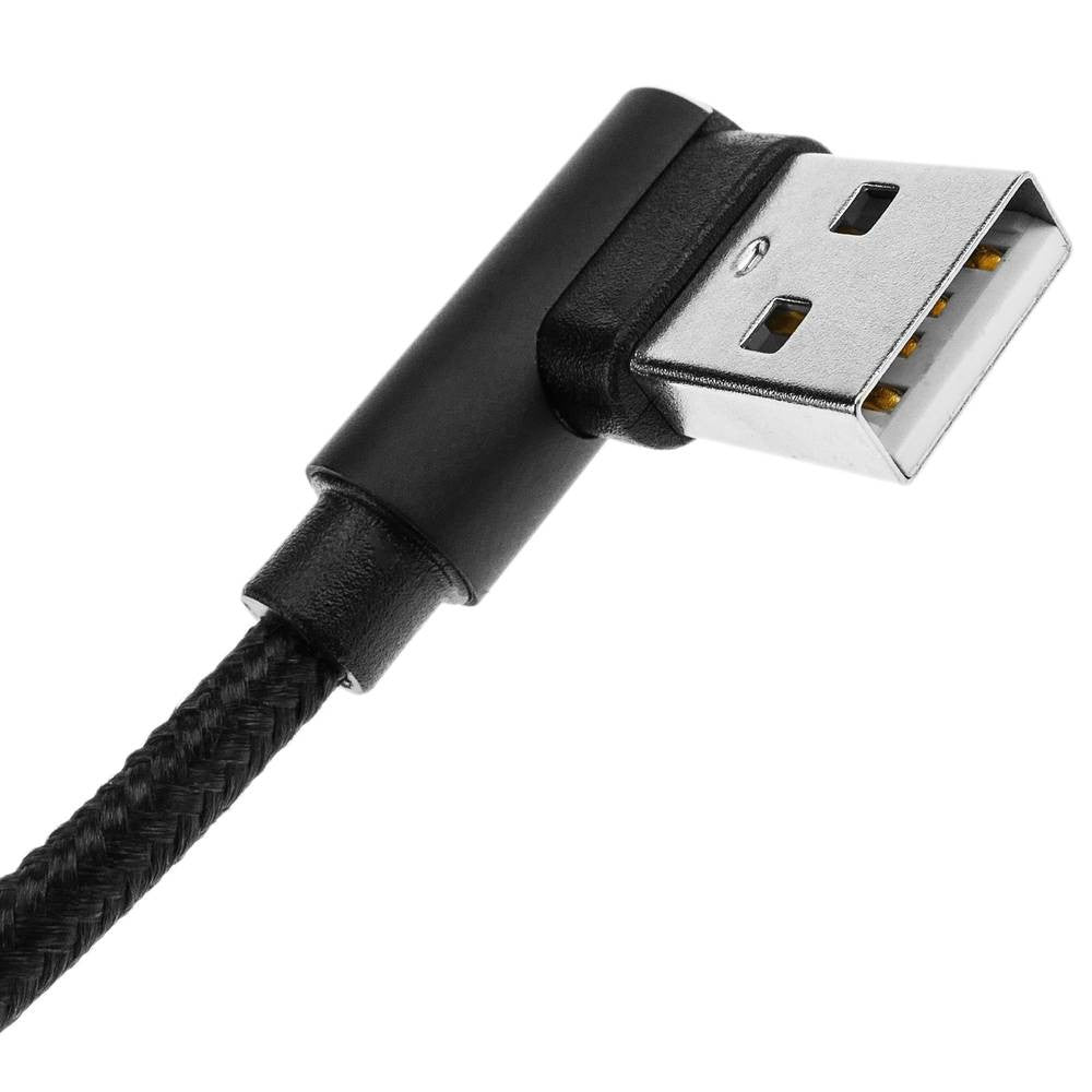 Cabo USB-C para USB-A em ângulo, 2 m