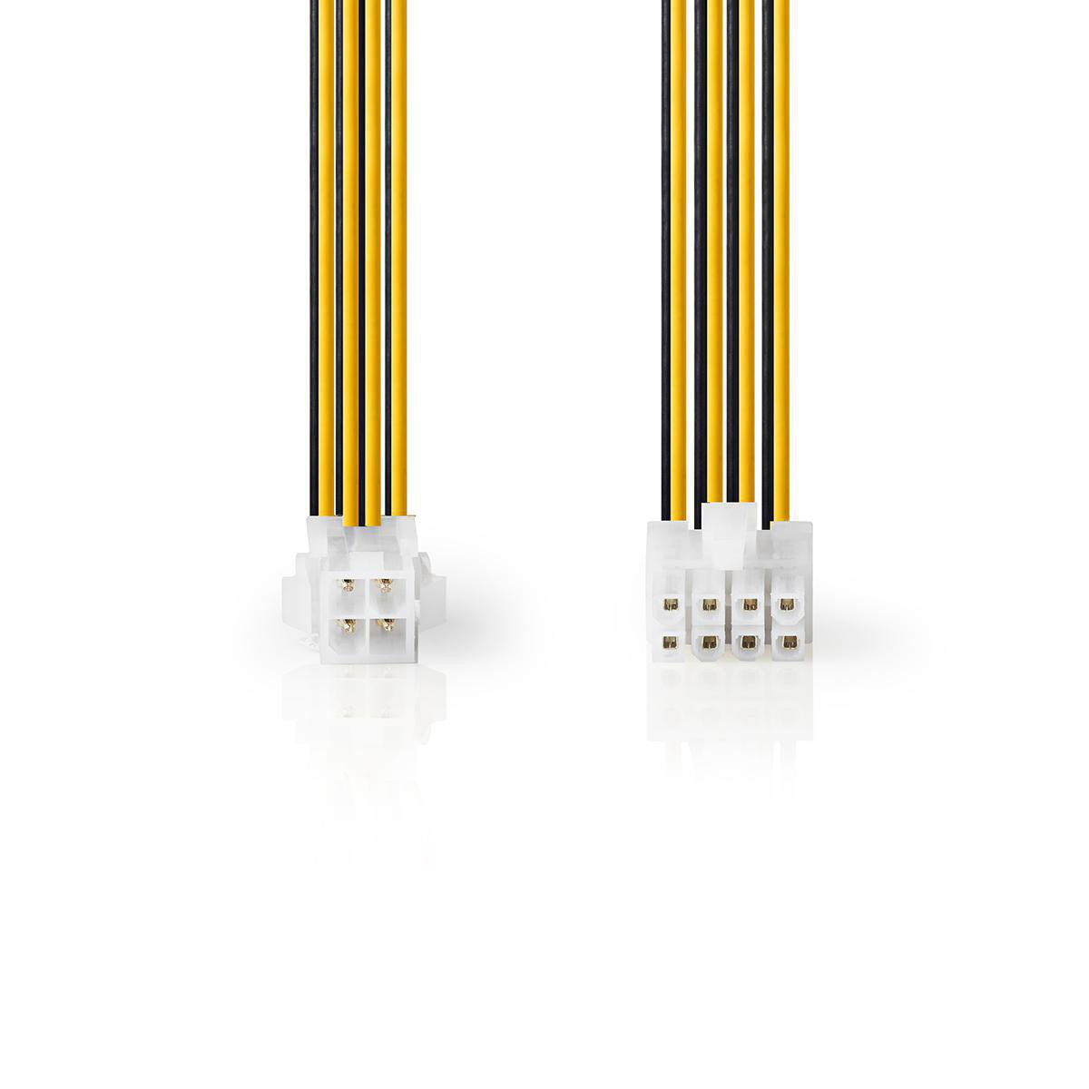8 Pin Male to 4 Female Eps Cable 0.15m Cables
