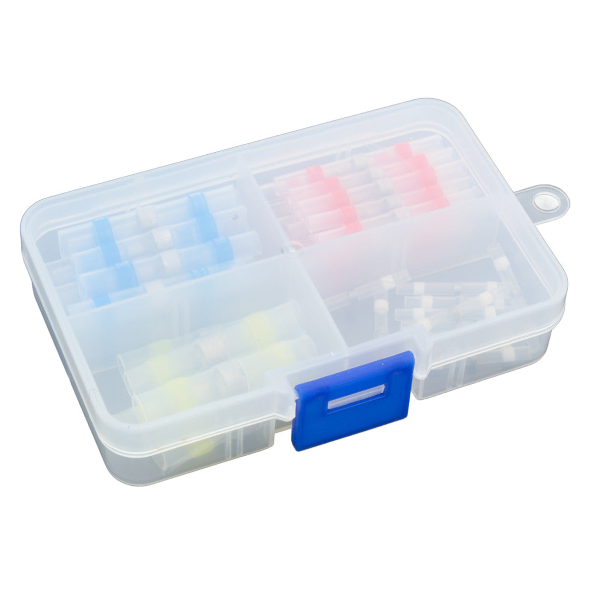 Embalagem de 50 tubos de emenda isolantes termorretráteis com revestimento de estanho.