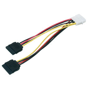 Molex 4p-m to 15p-f Power Cable +