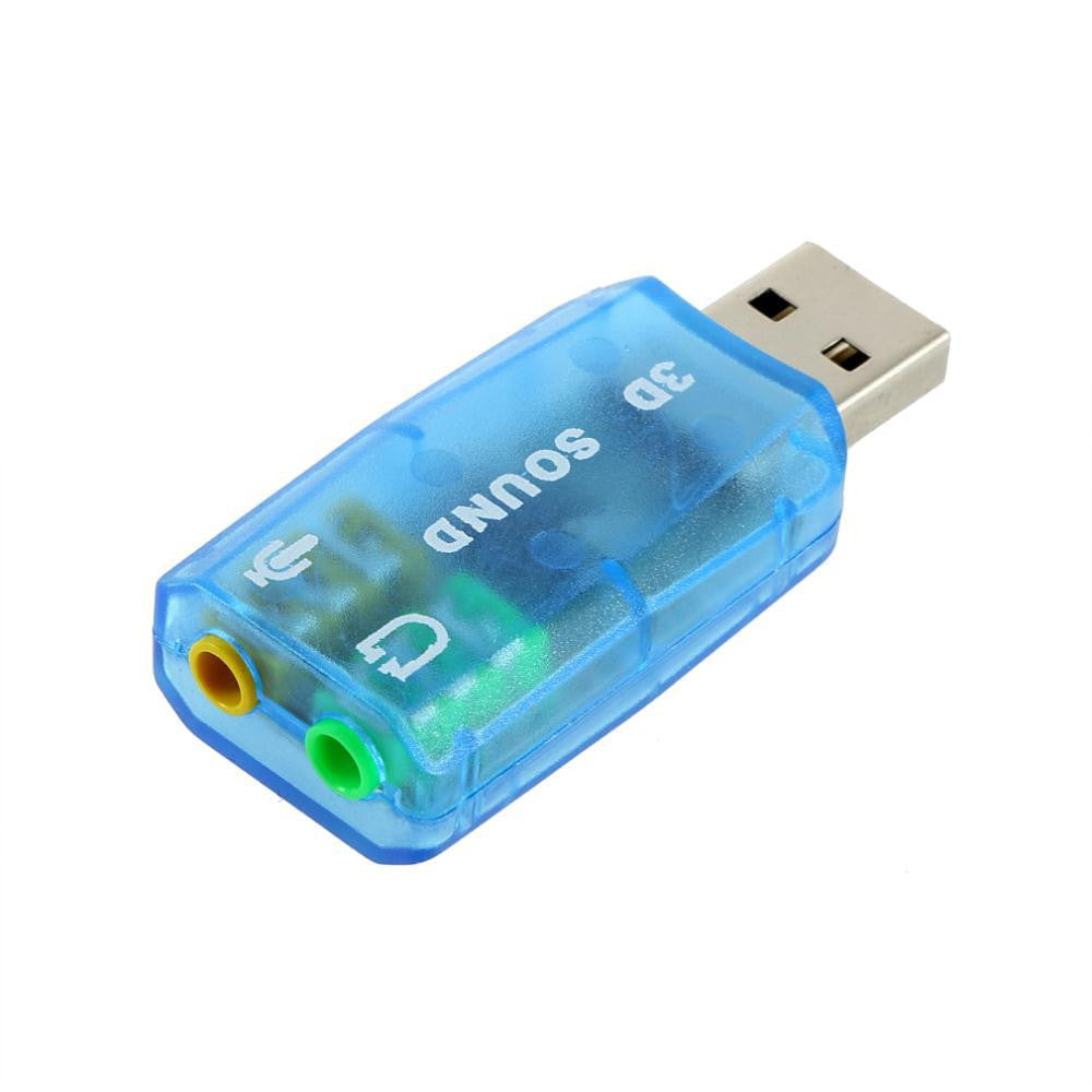 USB 5.1 Virtual 3D Sound Adapter