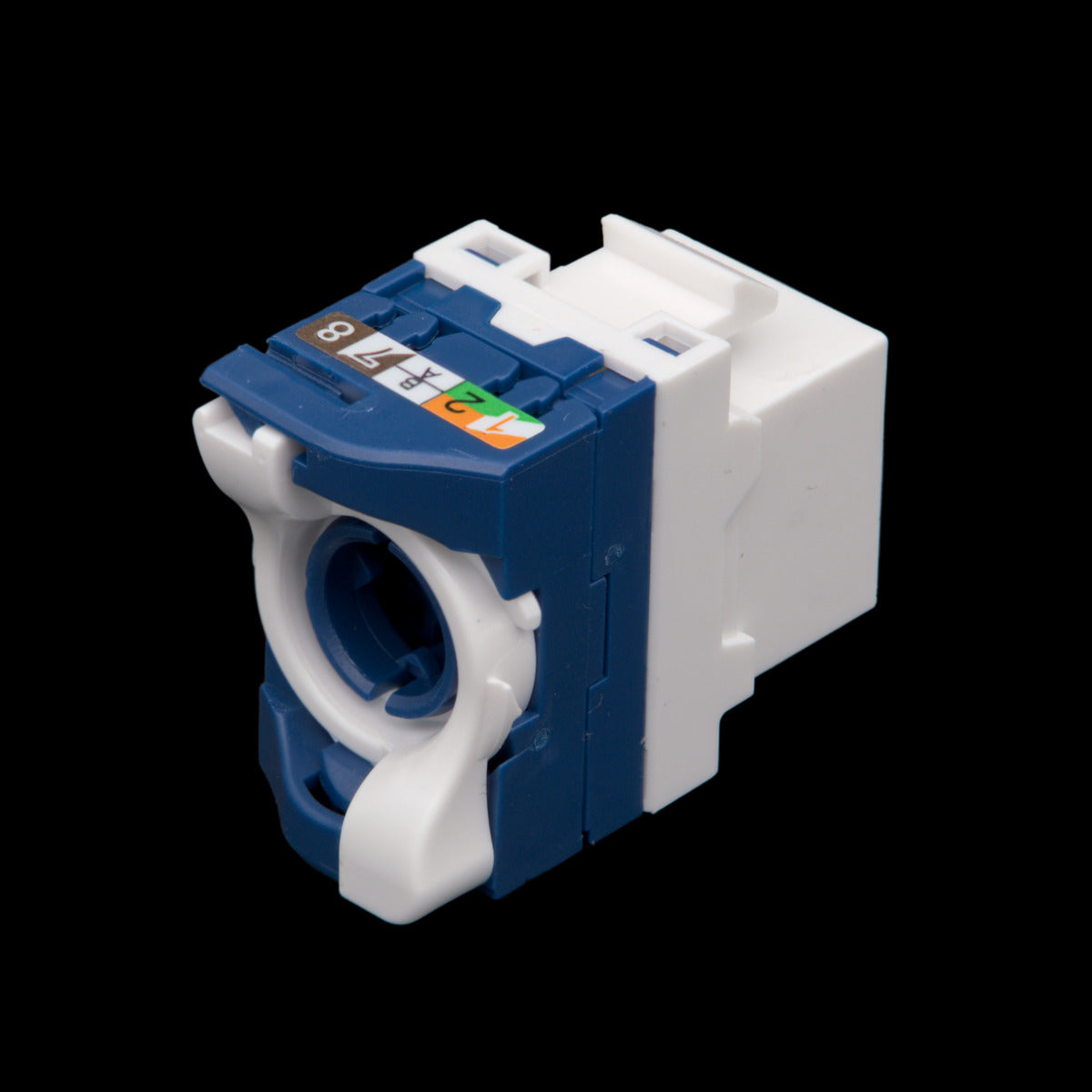 Conector RJ45 UTP Keystone Cat.6 sem ferramentas