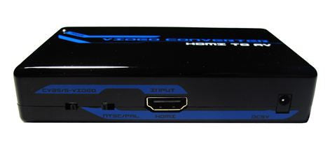 Conversor e escalonador AV/S-Video para HDMI 720/1080 Full HD