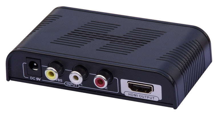 Mini Conversor de AV a Hdmi Escaler 720p o 1080p