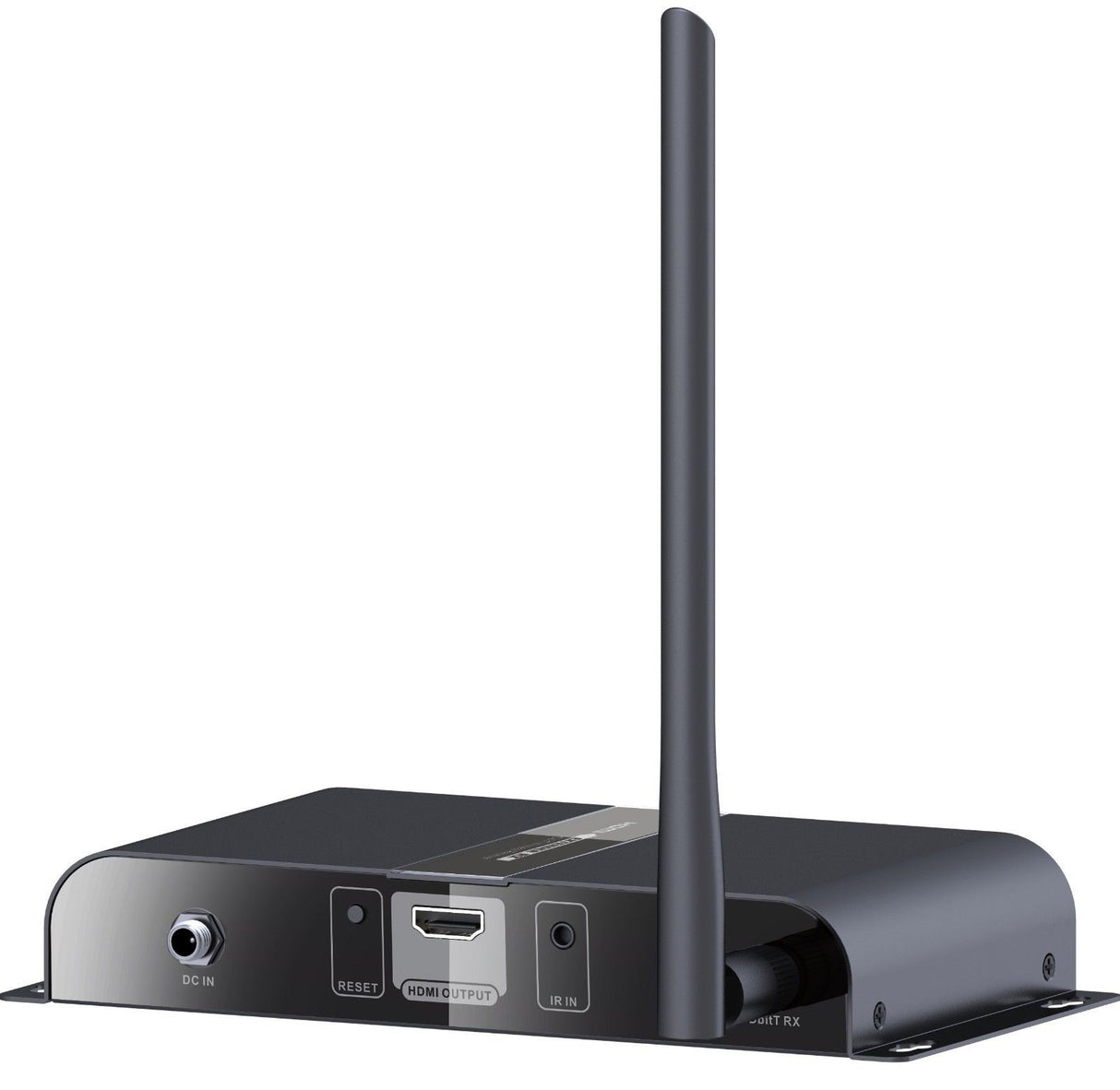 Extensor HDMI sem fios com alcance até 50 m e ligação de 5,8 GHz.