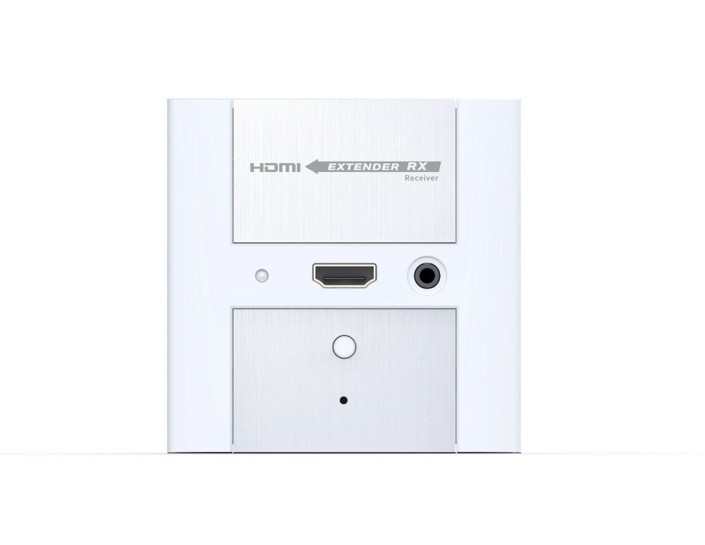 Hdmi Wall Plate Extender Over Cat6 Up to 50m with IR and Signal