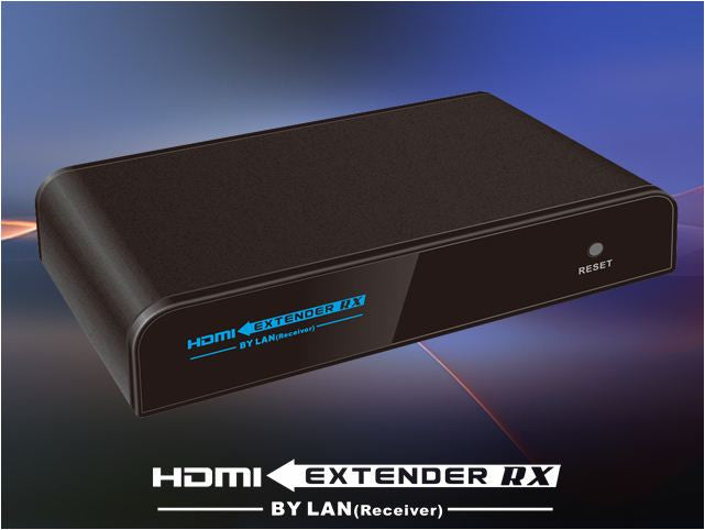 Extensor de sinal de internet com divisor HDMI e infravermelhos de 120m e cabo Cat6 UTP.