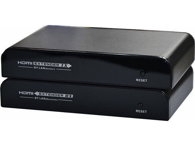 Extensor de sinal de internet com divisor HDMI e infravermelhos de 120m e cabo Cat6 UTP.