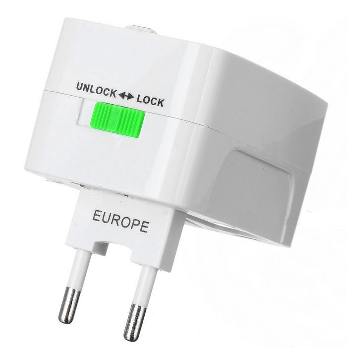 Adaptador de viagem com várias tomadas