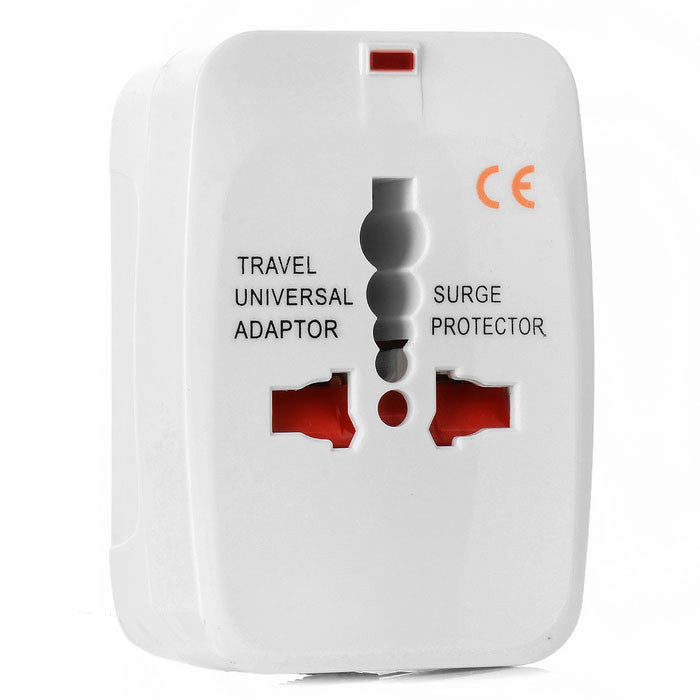 Adaptador de viagem com várias tomadas