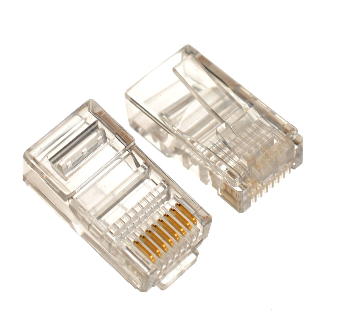 10 RJ45 Connectors for Cat5e UTP Cables