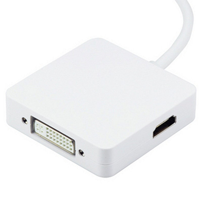 Adaptador Mini DisplayPort A DVI, HDMI y DisplayPort