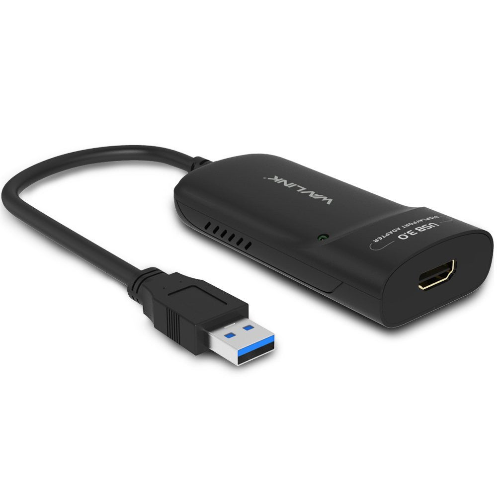 Placa gráfica USB 3.0 para HDMI para Windows e Mac OS