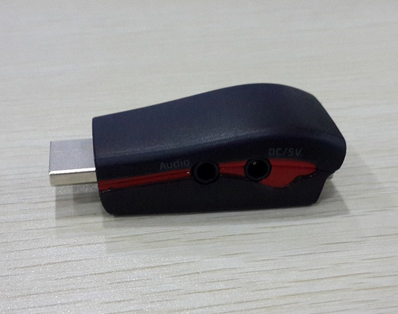Miniconversor de Hdmi a VGA con Audio Powered Color Negro