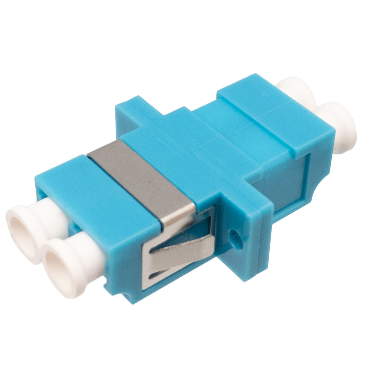 Conector fêmea para painel de ligação duplex LC/UPC