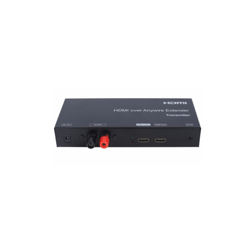 Transmissor extensor HDMI, cabo de 2 pólos, alcance até 3800 m, sinal 1080p