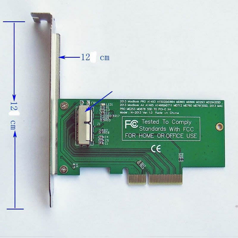 PCI Express Card for Pcie Hard Drives on Macbook Computers External Hard Boxes