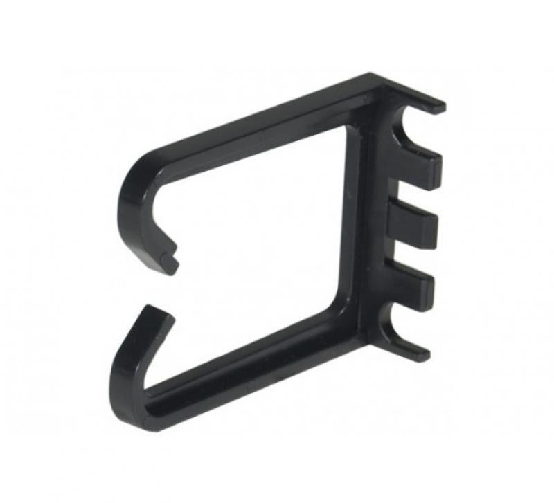 Pack of 2 1U Cable Management Side Rings