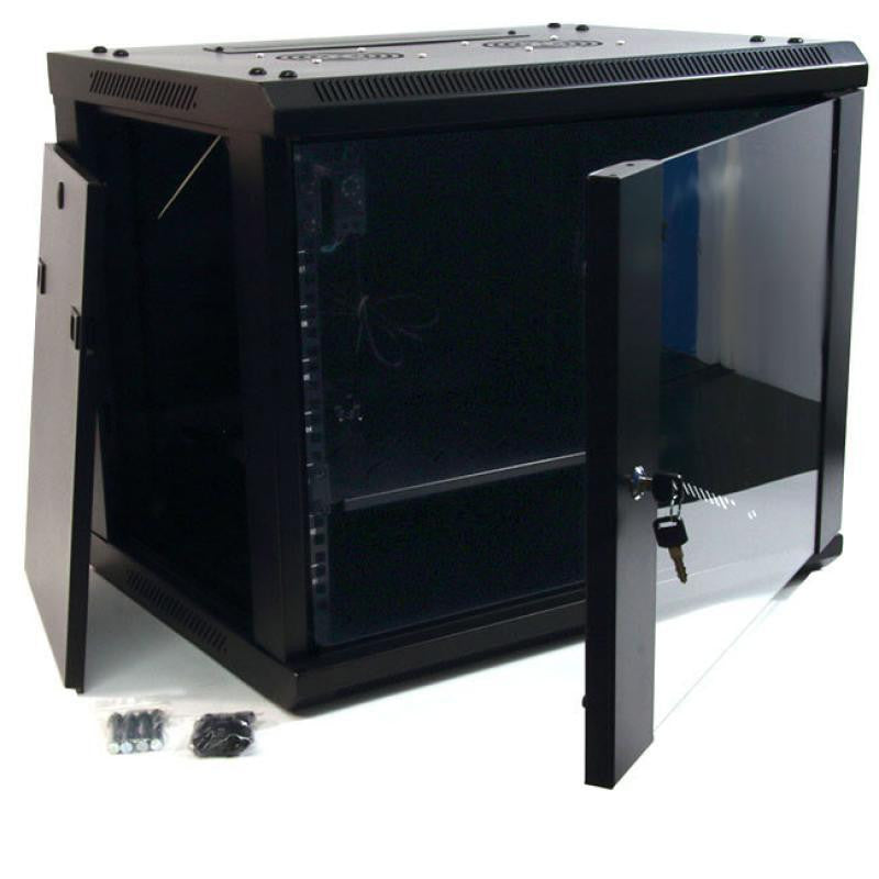 KIT 19" Wall Mounted Rack Cabinet 15U 45cm Deep