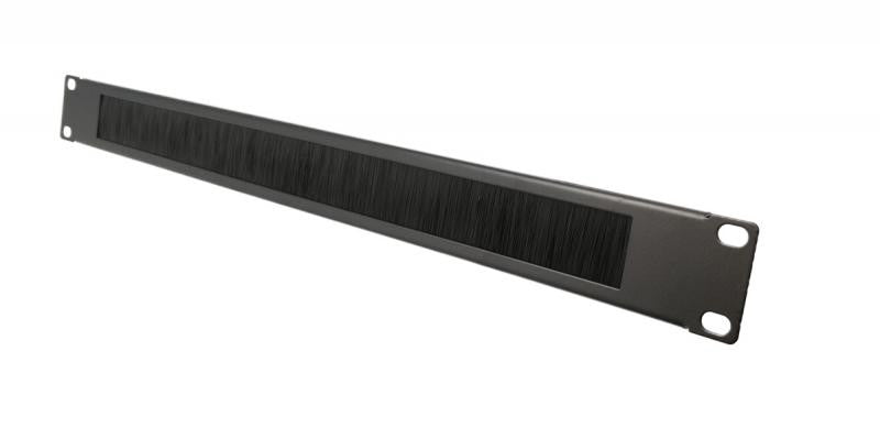 Cable Management Brush without Guide for 19" Rack