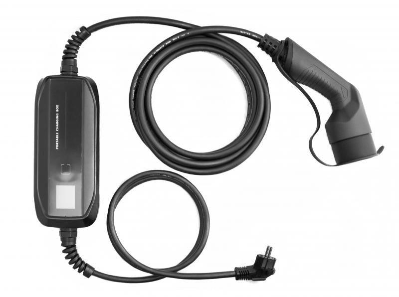 Carregador portátil para automóvel Tipo 2 com conector Mennekes