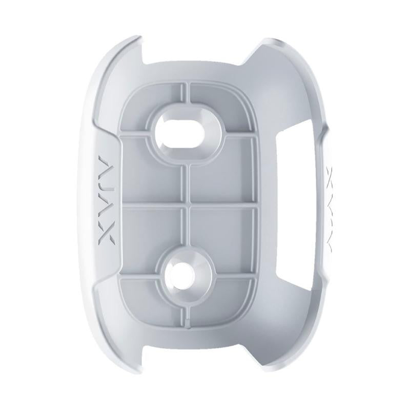 Suporte para botão de emergência Ajax - Compatível com Aj-button-w e Aj-doublebutton-w, Fácil Instalação, Branco