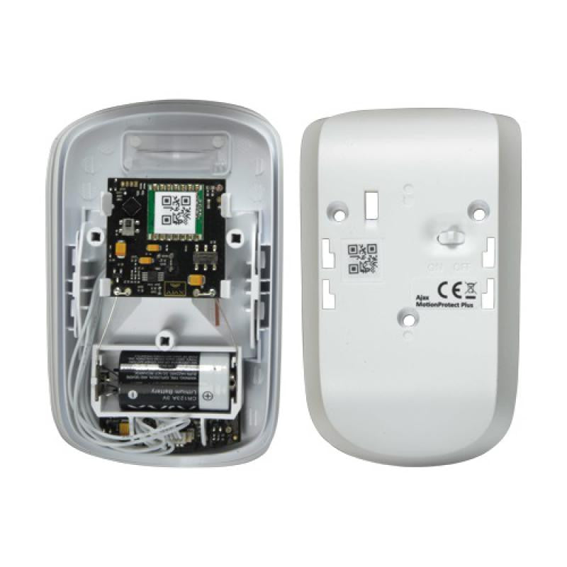 Detetor PIR de Tecnologia Dupla - Certificado de Grau 2, Adequado para Animais de Estimação, 1 Infravermelhos, Micro-ondas, Sem fios, 868 MHz, Alcance de Joalheiro